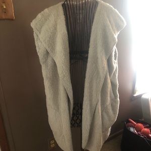 Super soft furry vest.